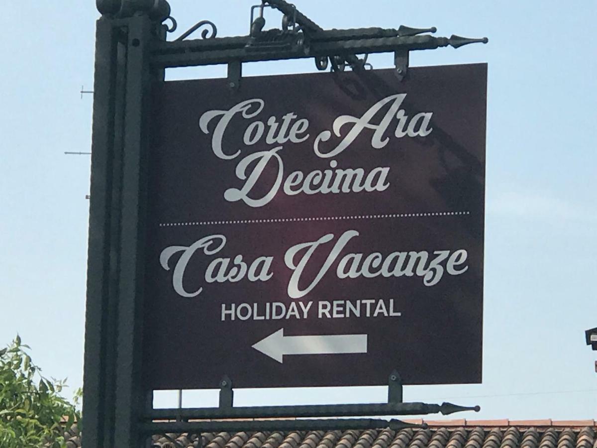 Appartamento "Casa Vacanze Corte Ara Decima" Sona Exterior photo